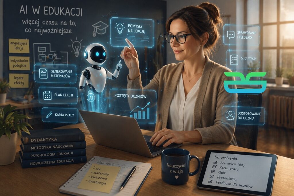 Jak AI realnie wspiera pracę nauczyciela